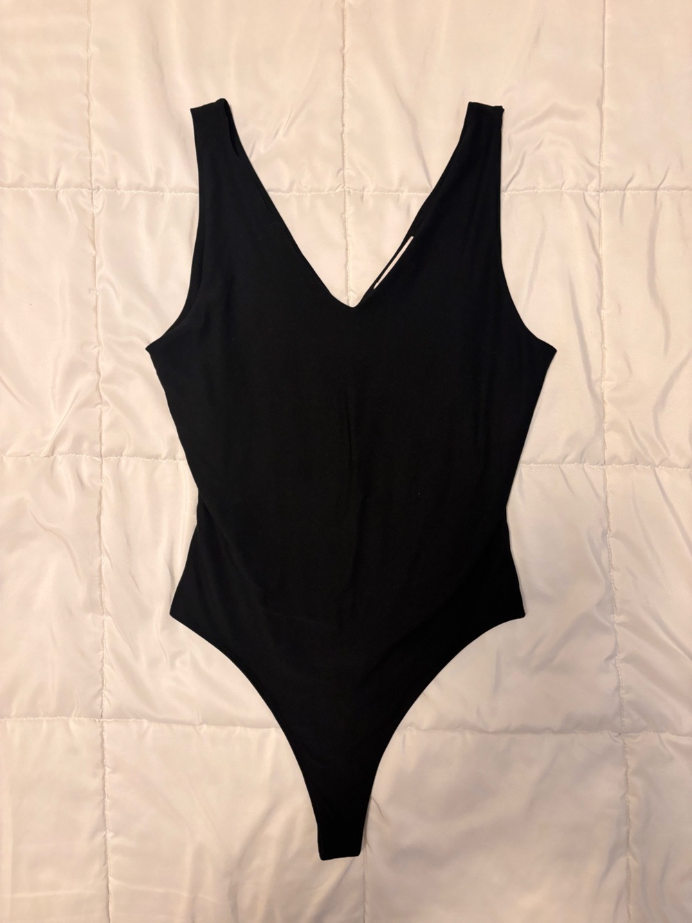 Olive & Oak Black Sleeveless Bodysuit